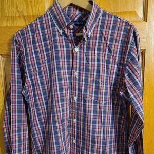 Bonobos Lightweight Plaid Shirt Mens Sz S